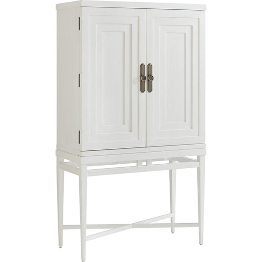 Jensen Beach Bar by Tommy Bahama Home in white. Made from unique in a transitional style.
