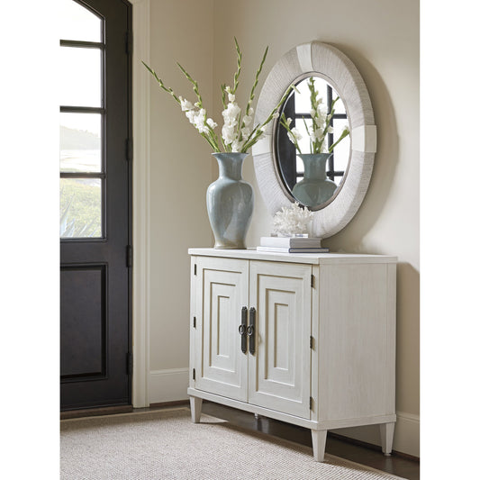 Surfside Hall Chest by Tommy Bahama Home in white. Made from unique in a transitional style.
