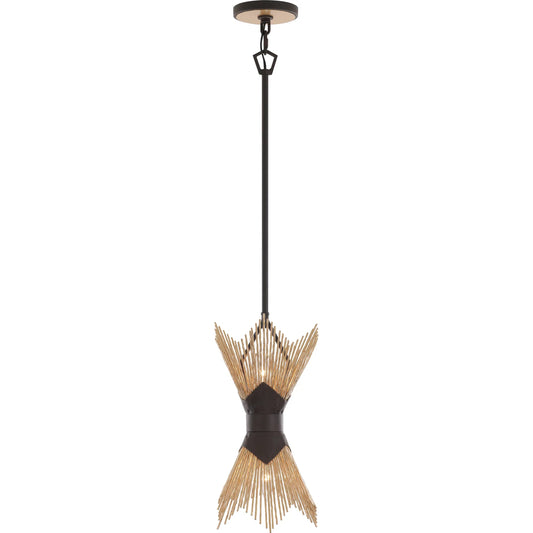 000 SI-2536883 | Primary Silo | Aristocrat 2 Light Mini Pendant by Varaluz in bronze, brown. Made from steel in a unique style.