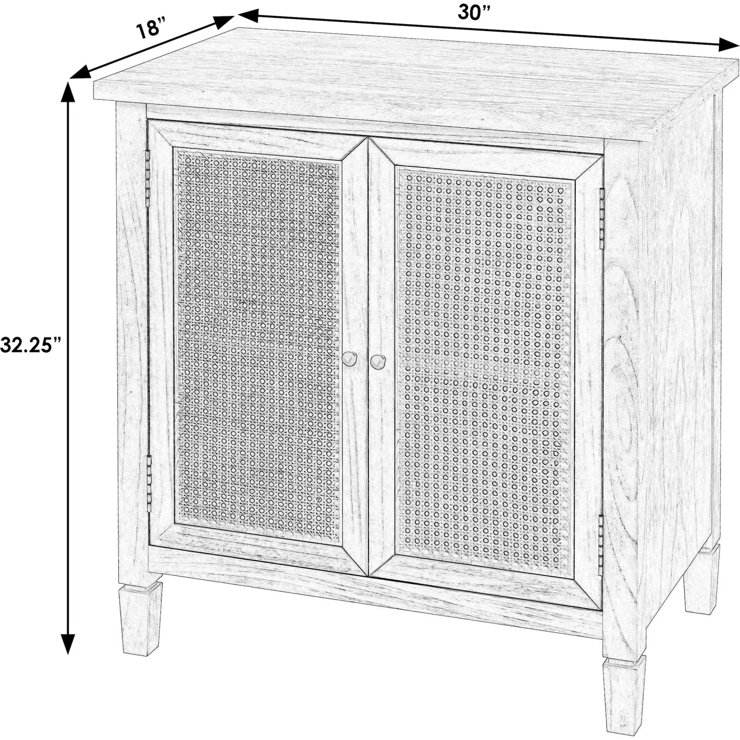 002 SI-2333927 | Additional Silo | Flagstaff 2-Door Cabinet by Butler Specialty Company in black. Made from mindi wood : 20%, mindi veneer 20%, mdf : 60% in a unique style.