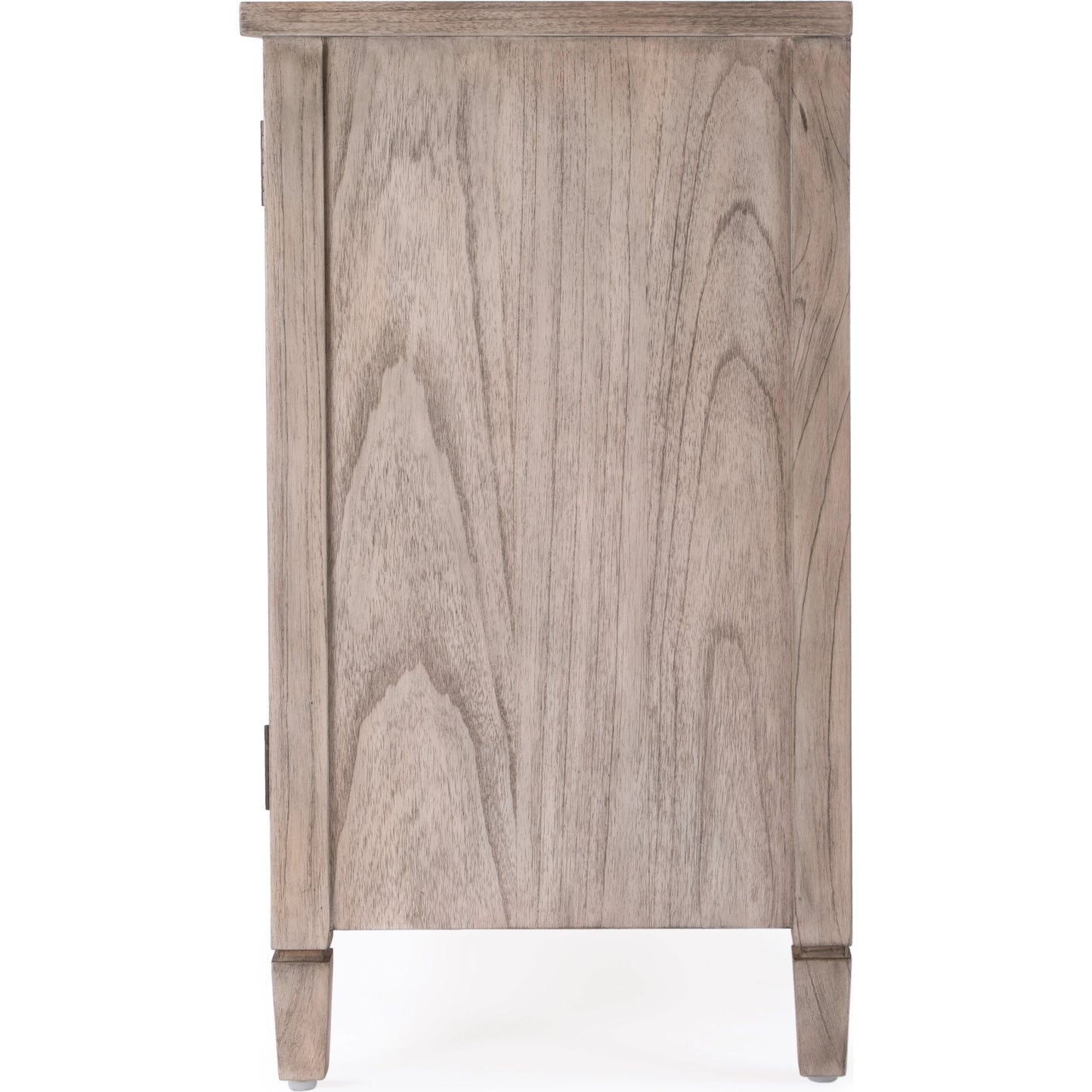 005 SI-2077820 | Additional Silo | Flagstaff 2 Door Cane Cabinet by Butler Specialty Company in natural and desert sand. Made from mindi wood : 20%, mindi veneer 20%, mdf : 60% in a cottage & farmhouse style.