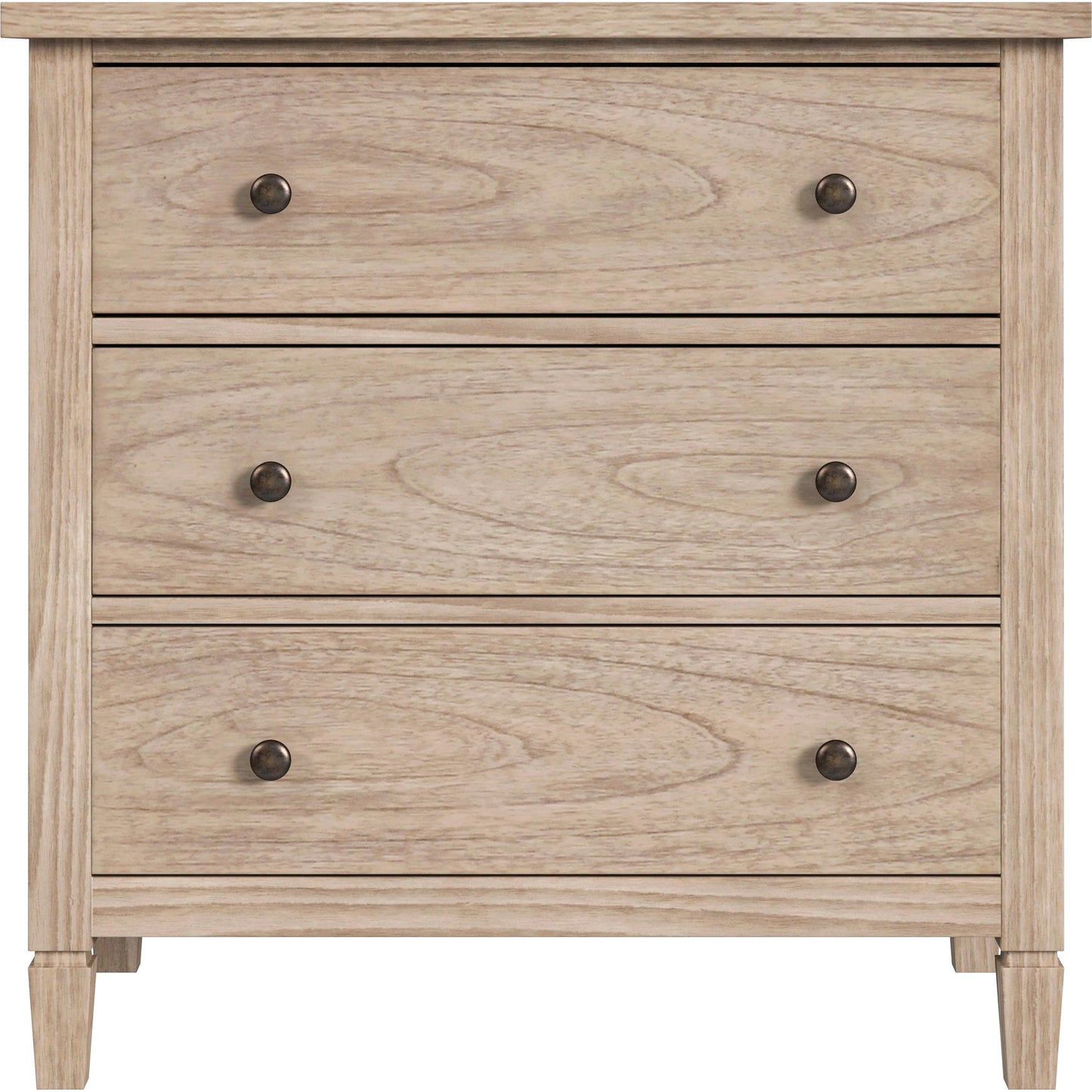 003 SI-2077821 | Additional Silo | Flagstaff 3 Drawer Dresser by Butler Specialty Company in natural and desert sand. Made from mindi wood, mindi veneer, mdf in a cottage & farmhouse style.