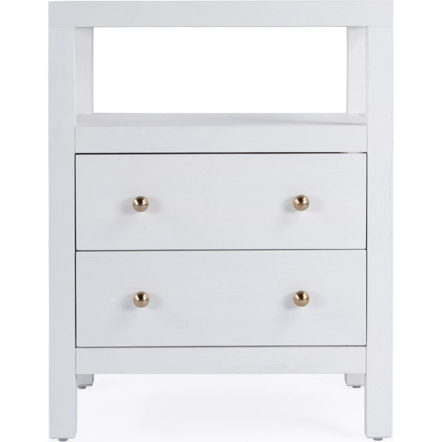004 SI-2324925 | Unknown | Nora Nightstand by Butler Specialty Company in white. Made from acacia wood, acacia veneer, solid pine, mdf in a unique style.