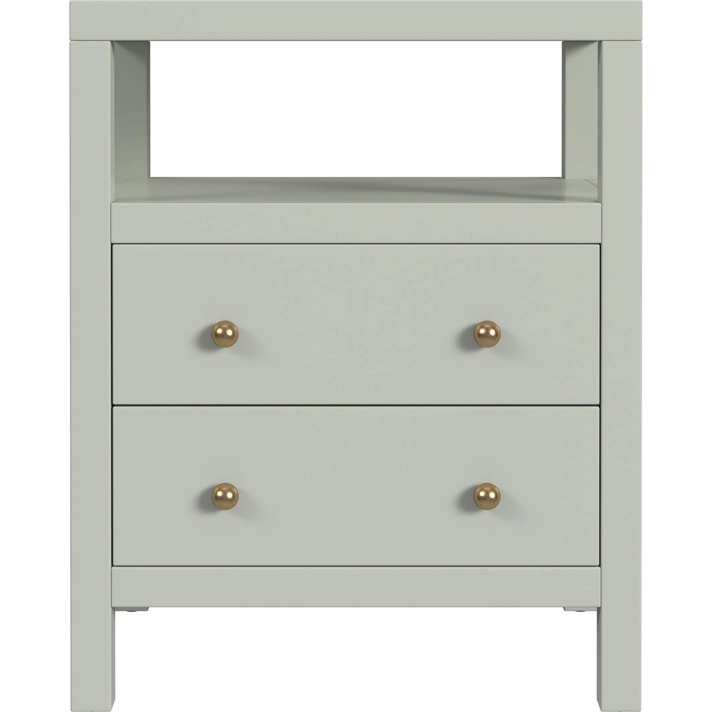 016 SI-2333982 | Unknown | Nora 2 Drawer Nightstand by Butler Specialty Company. Made from acacia wood, acacia veneer, mdf, pine wood in a unique style.