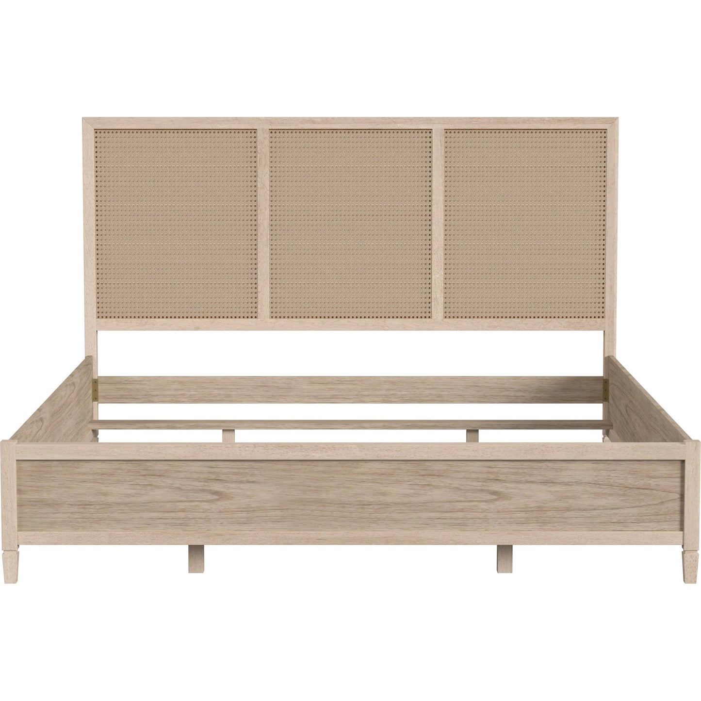 002 SI-2155846 | Primary Silo | Flagstaff Bed by Butler Specialty Company in desert sand. Made from mindi wood, mindi veneer, mdf, cane in a cottage & farmhouse style.