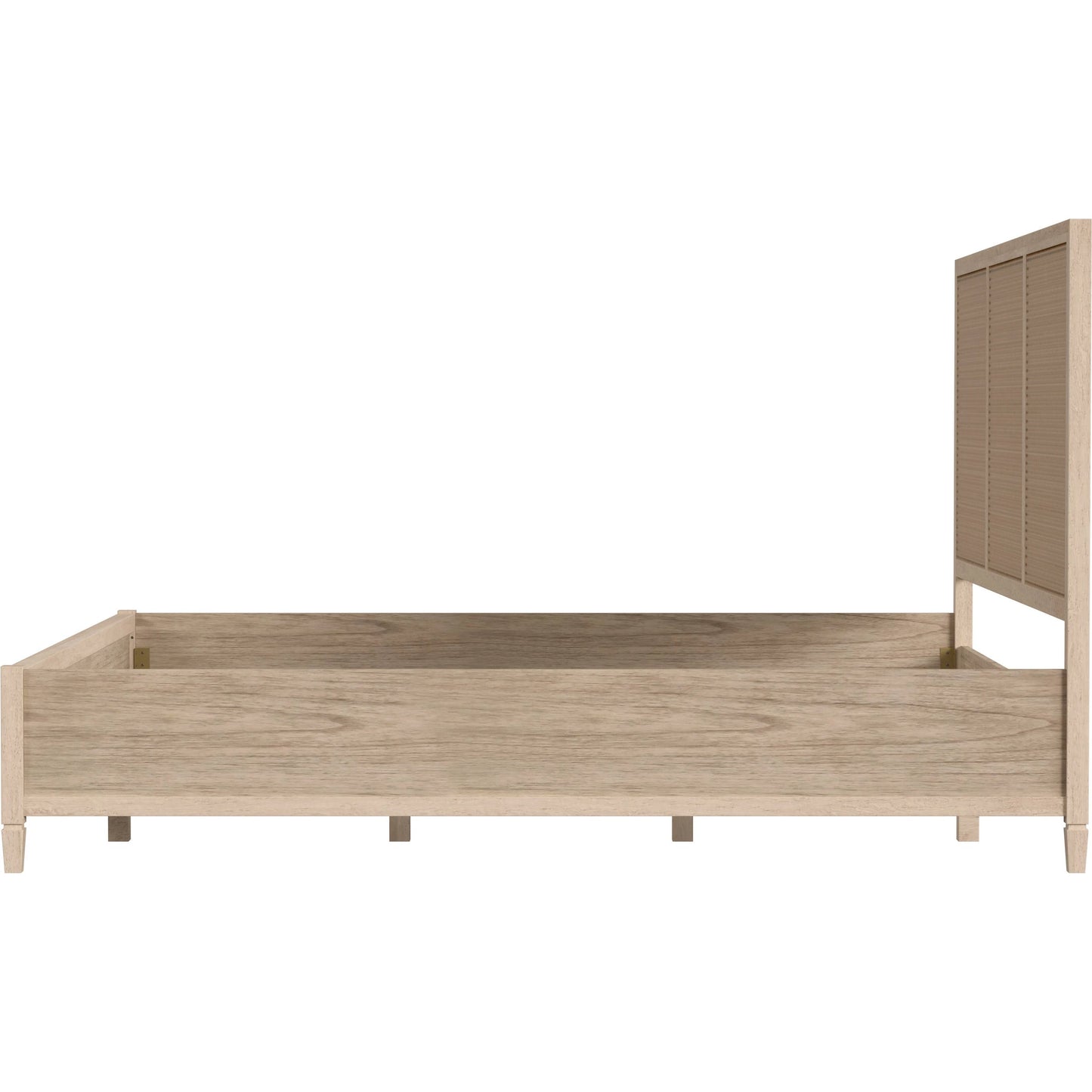 010 SI-2155846 | Additional Silo | Flagstaff Bed by Butler Specialty Company in desert sand. Made from mindi wood, mindi veneer, mdf, cane in a cottage & farmhouse style.