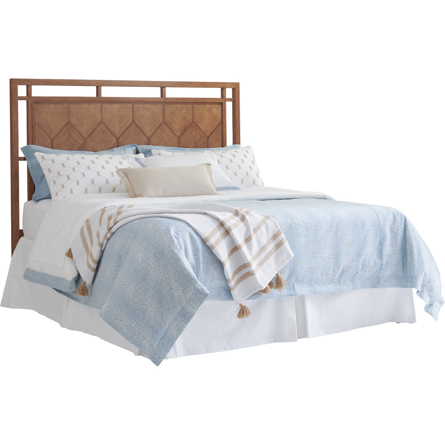001 SI-1823537,SI-1823538,SI-1823539 | Additional Silo | Rancho Mirage Headboard by Tommy Bahama Home in sierra. Made from unique in a transitional style.