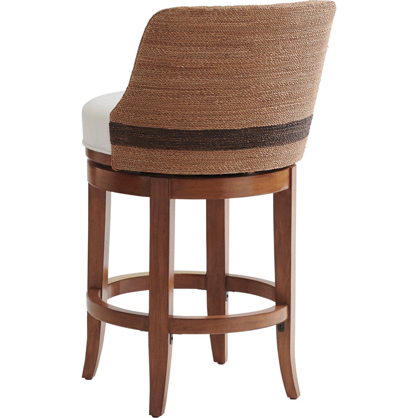 002 SI-1823522 | Additional Silo | Kipton Swivel Counter Stool by Tommy Bahama Home in sierra. Made from unique in a coastal style.