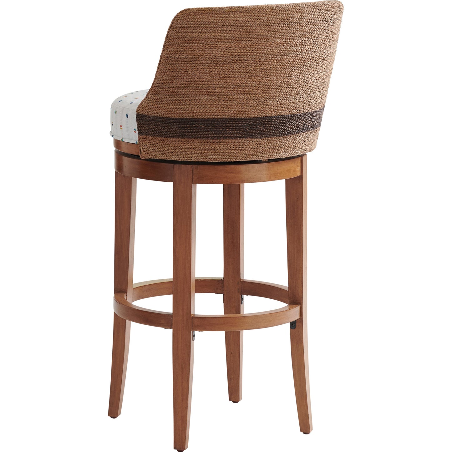 002 SI-1823521 | Additional Silo | Kipton Swivel Pattern Bar Stool by Tommy Bahama Home in sierra. Made from unique in a transitional style.