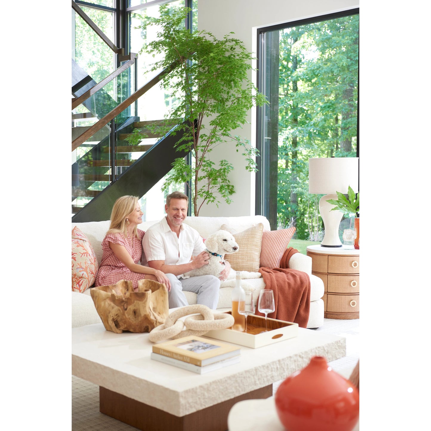 014 SI-1823549 | Lifestyle | Shadow Mountain Cocktail Table by Tommy Bahama Home in sierra. Made from unique in a transitional style.