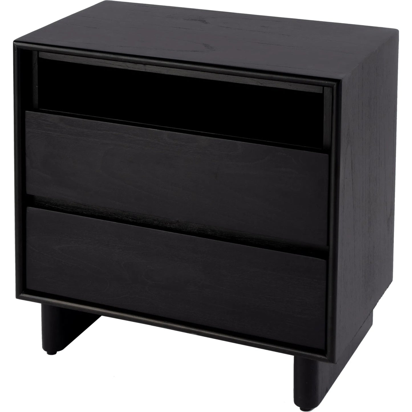 002 SI-2333944 | Primary Silo | Halmstad 2 Drawer Nightstand by Butler Specialty Company. Made from mdf: 50%, mindi solids: 40%, mindi veneer: 10% in a unique style.