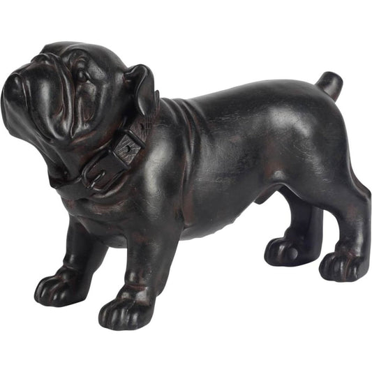 Hugo Bulldog by Mercana in black. Made from unique in a traditional style.