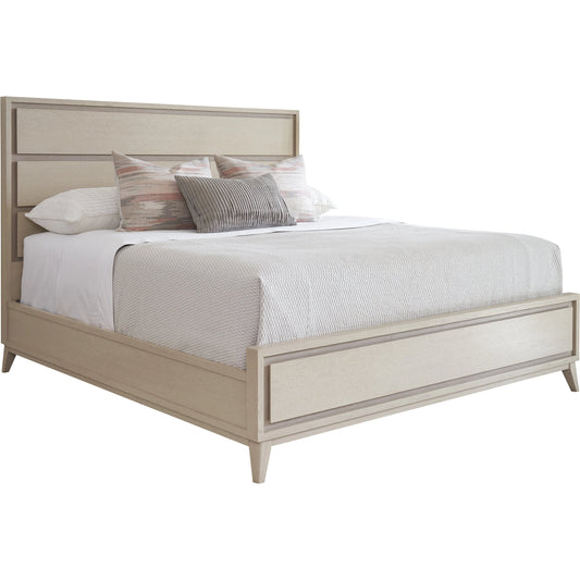 001 SI-2136864,SI-2136865,SI-2136866 | Primary Silo | Ashbourne Panel Bed by Tommy Bahama Home in sand drift. Made from unique in a modern style.