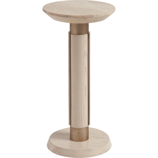 Carver Accent Table by Tommy Bahama Home in sand drift, champagne. Made from unique in a modern style.