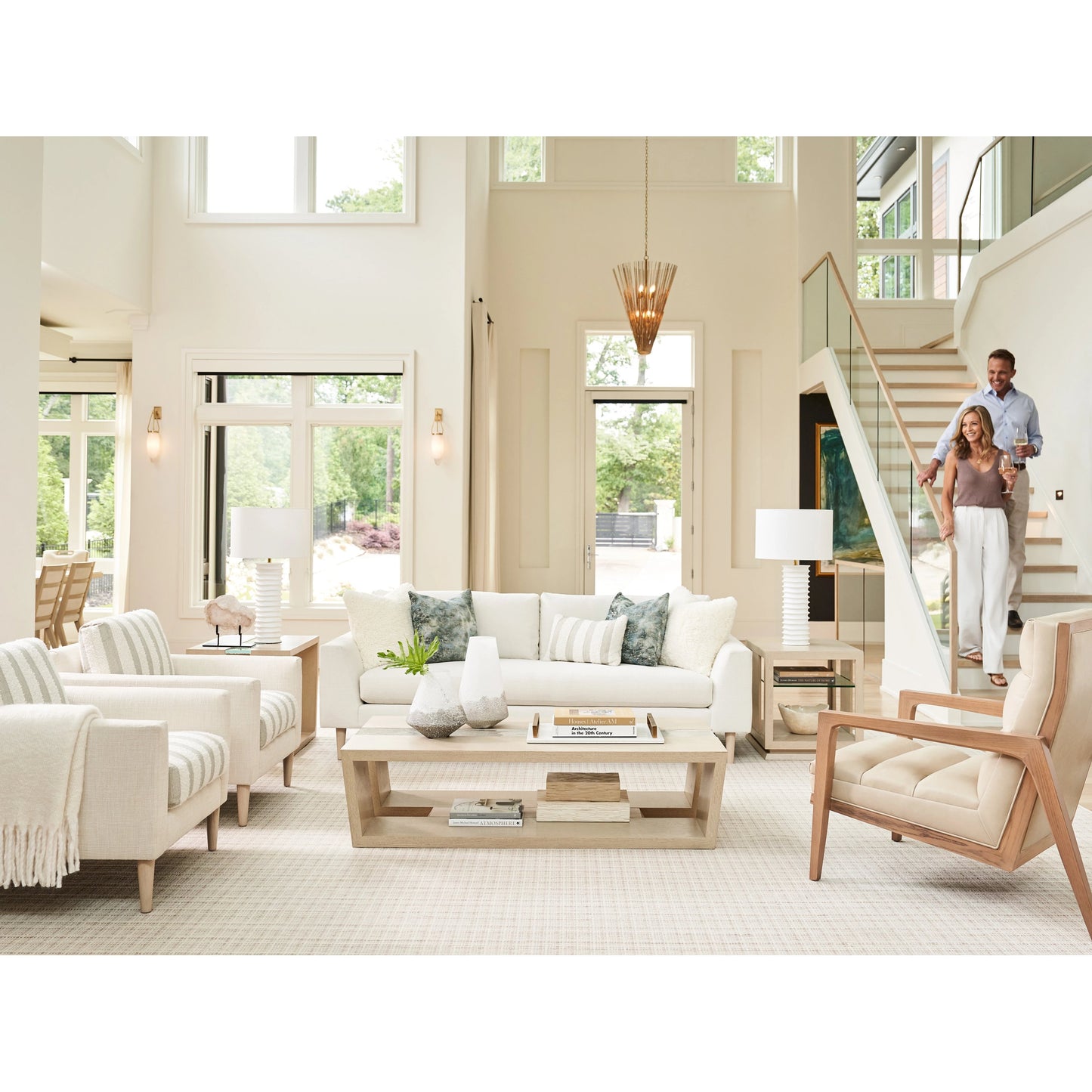 003 SI-2136902 | Additional Silo | Fischer Rectangular Cocktail Table by Tommy Bahama Home in sand drift. Made from unique in a transitional style.