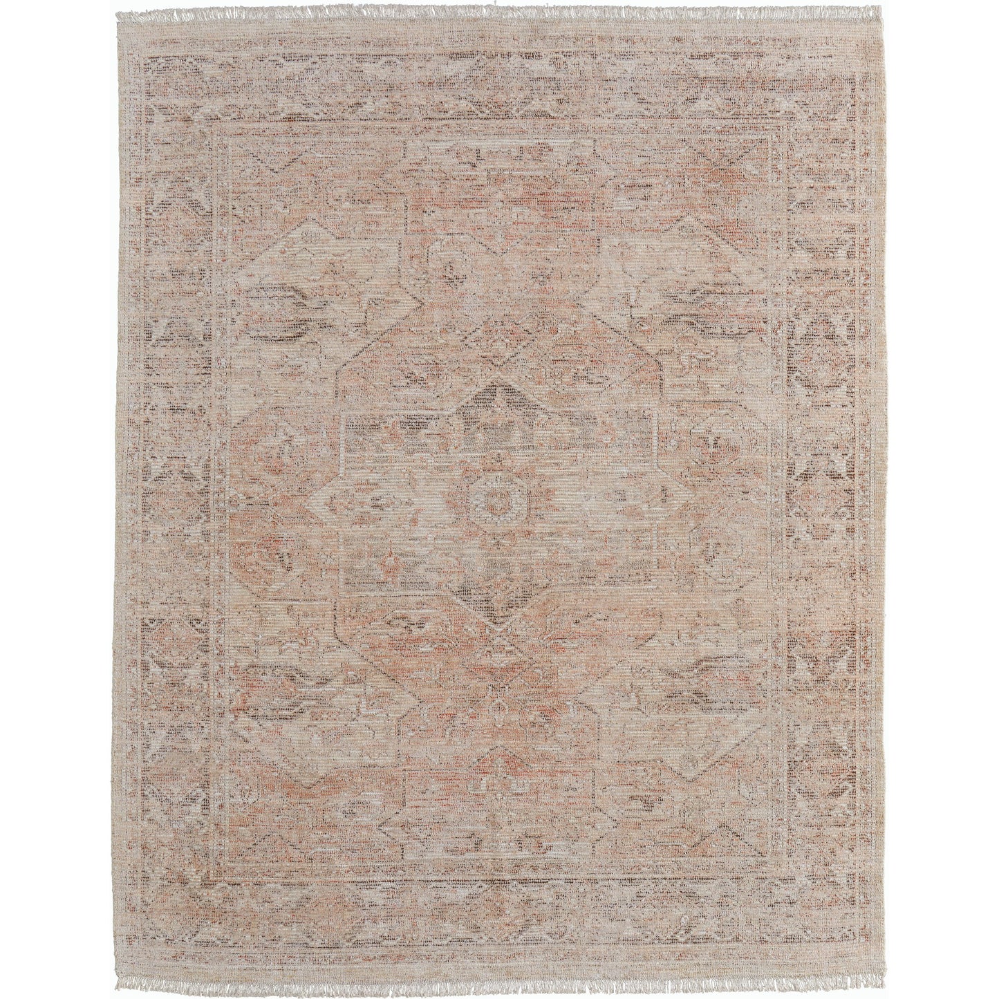 001 SI-2158705,SI-2158706,SI-2158707,SI-2158708,SI-2158709,SI-2158710 | Primary Silo | Caldwell Rug - 8798977F by Feizy in orange, tan, ivory. Made from wool, viscose in a unique style.