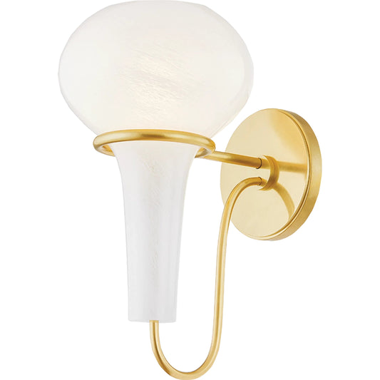 Adams Corner Wall Sconce by Hudson Valley. Made from steel in a modern style.