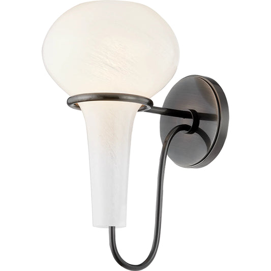 Adams Corner Wall Sconce by Hudson Valley. Made from steel in a modern style.