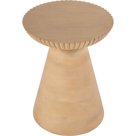 Kofi Side Table by Butler Specialty Company in brown. Made from mango solids in a transitional style.