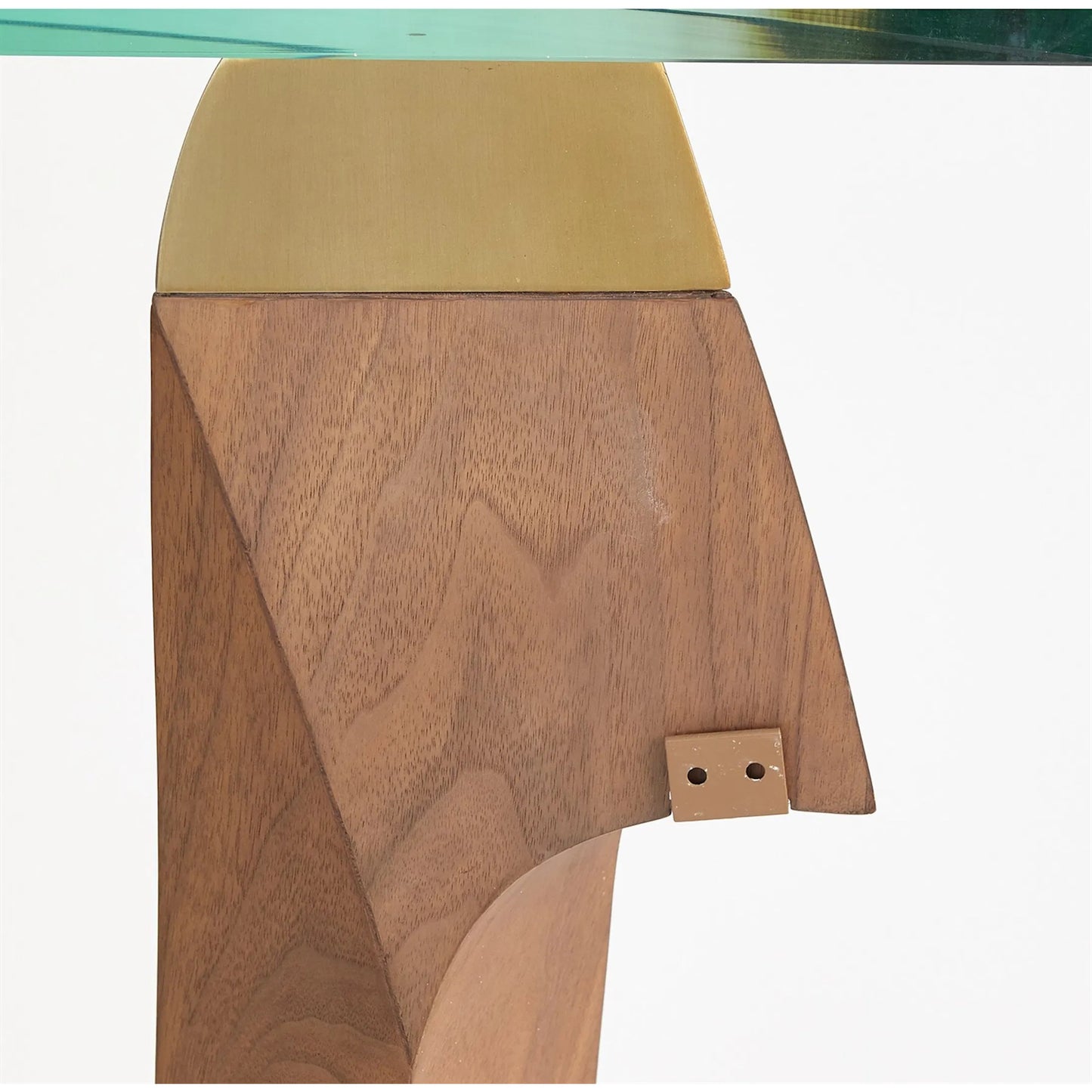 006 SI-2324677 | Additional Silo | Wave Console by Global Views in natural, red and walnut. Made from unique in a modern style.