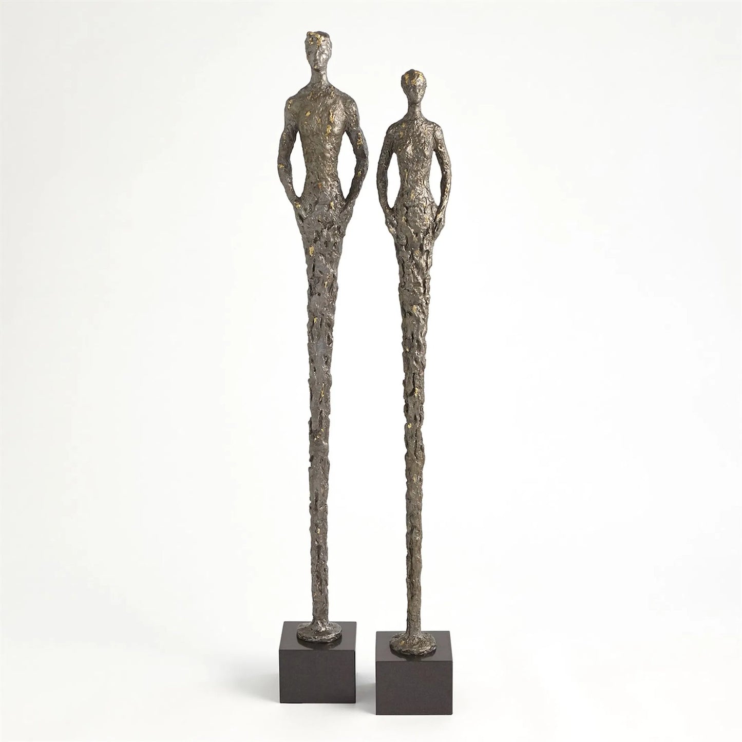 004 SI-2324495,SI-2324496 | Additional Silo | Stretch Man by Global Views in sand, natural, black and marble. Made from unique in a modern style.