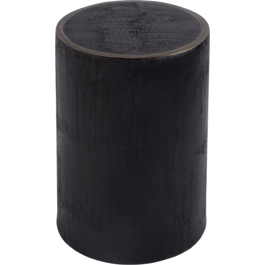 Tundra End Table by Butler Specialty Company in bronze. Made from stainless steel in a modern style.