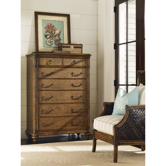 Tobago Drawer Chest by Tommy Bahama Home. Made from unique in a traditional style.