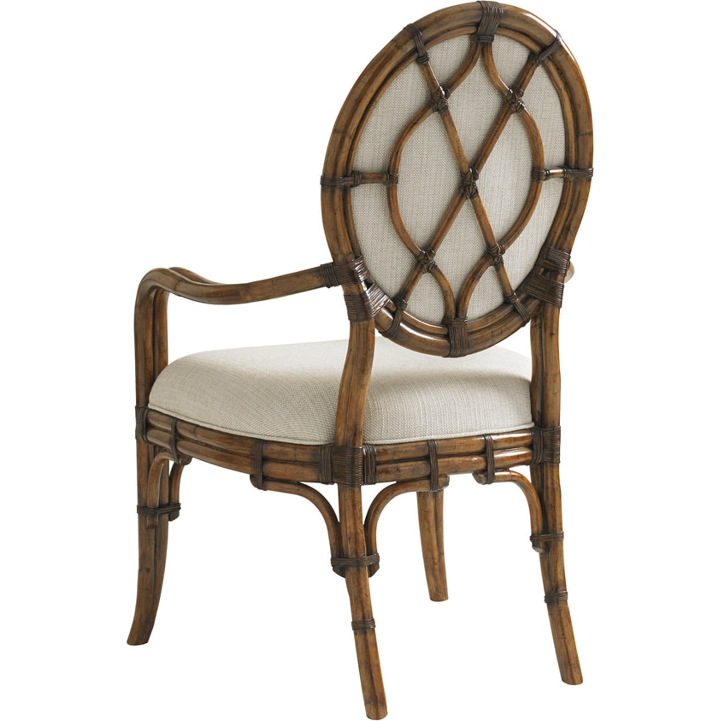 002 SR-836129 | Additional Silo | Gulfstream Oval Back Arm Chair by Tommy Bahama Home. Made from unique in a coastal style.