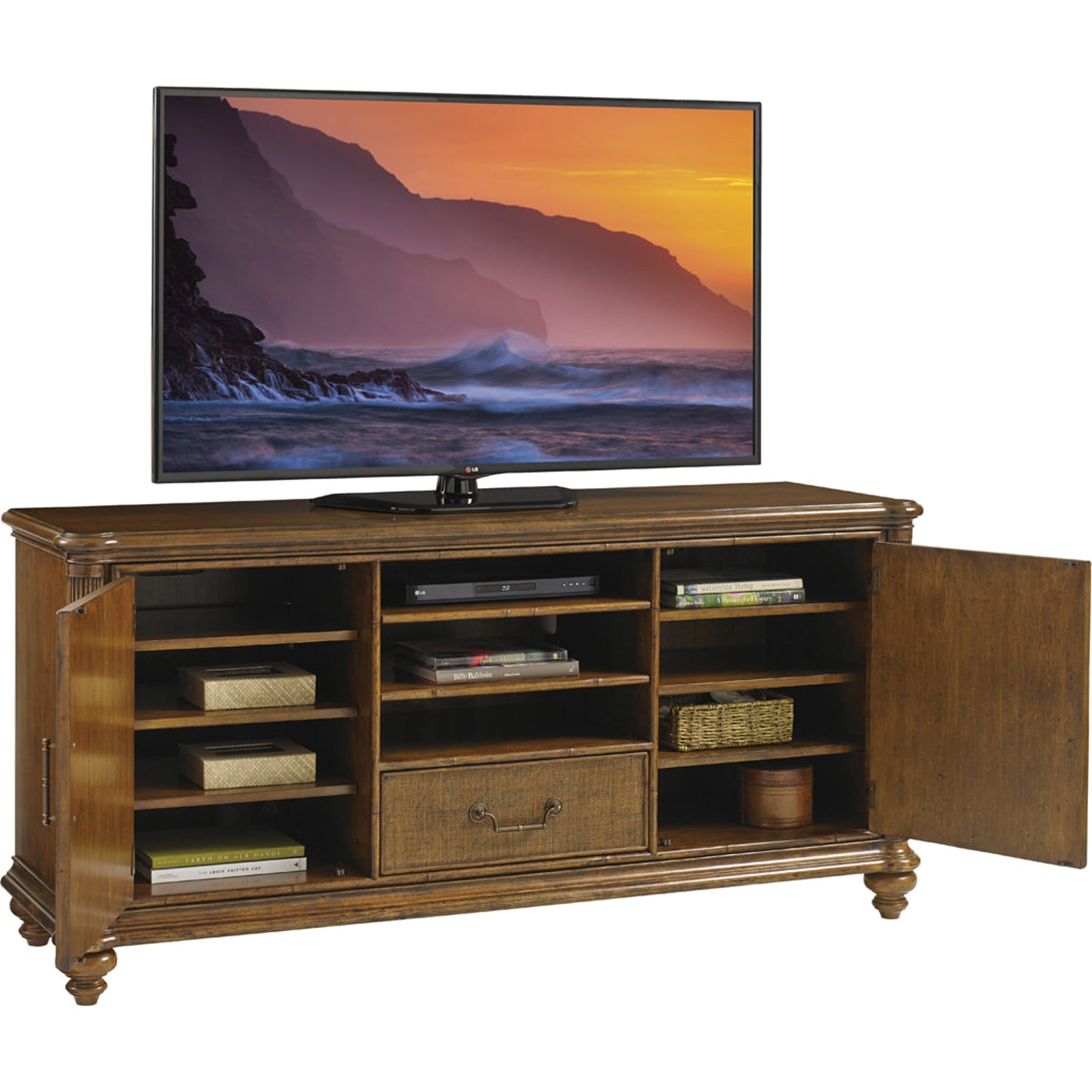 002 SR-836336 | Additional Silo | Pelican Cay Media Console by Tommy Bahama Home. Made from unique in a traditional style.
