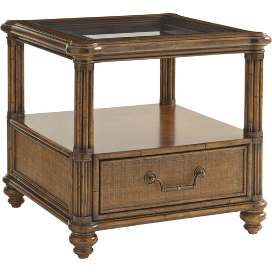 Bimini Square End Table by Tommy Bahama Home. Made from unique in a coastal style.