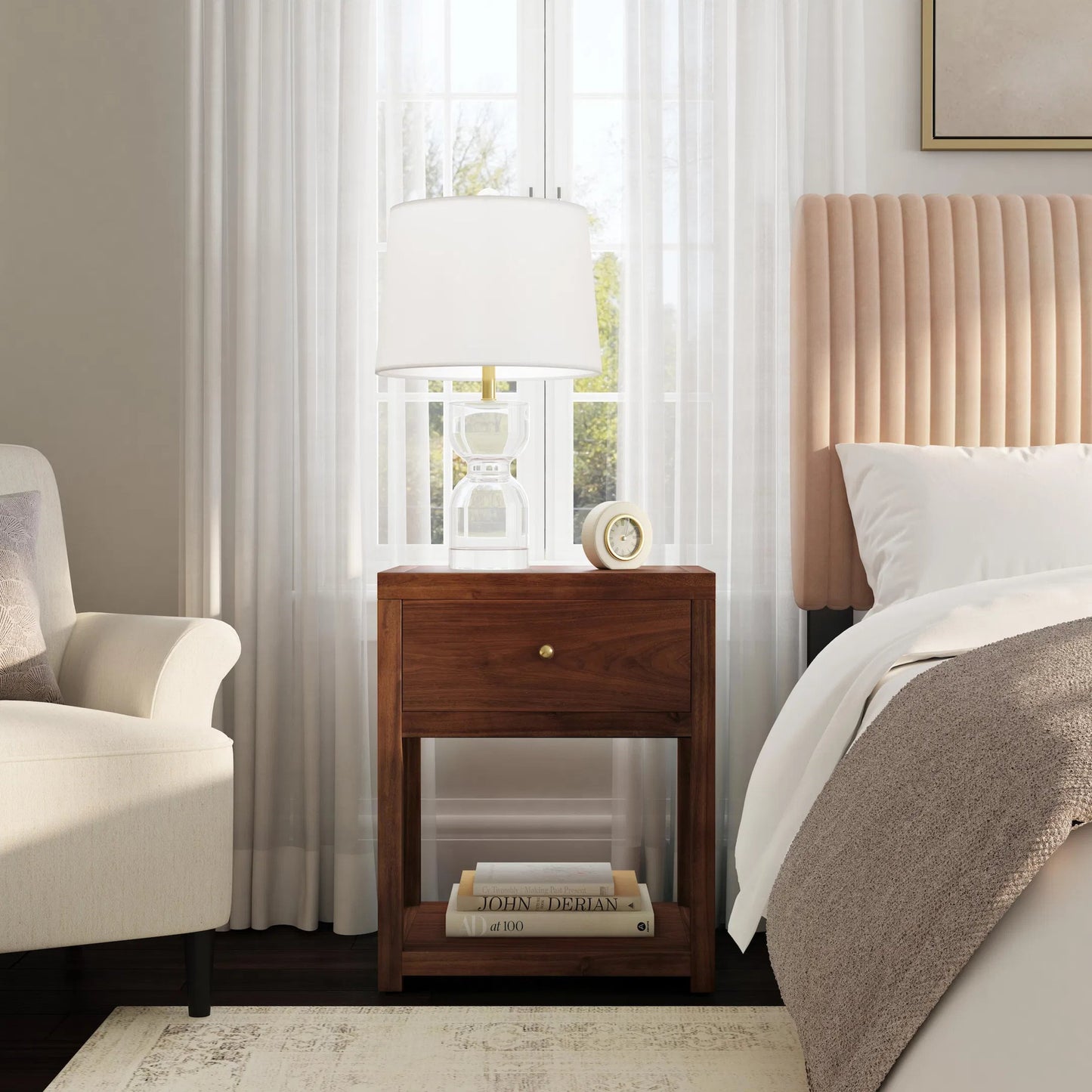 028 SI-2379621 | Lifestyle | Nora 1 Drawer Nightstand by Butler Specialty Company. Made from unique in a modern style.