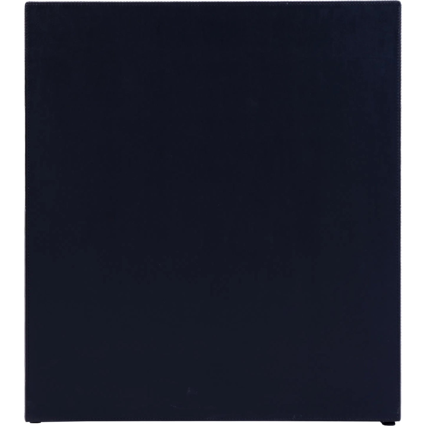 005 SI-2458671 | Closeup | Allman Nightstand by Butler Specialty Company in silver. Made from mdf, leather, steel in a modern style.
