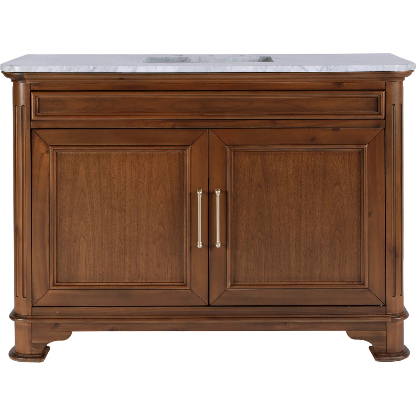 002 SI-2458687 | Additional Silo | Colorado Bathroom Vanity by Butler Specialty Company in natural walnut. Made from mdf, acacia, marble, ceramic, plywood, walnut veneer in a unique style.