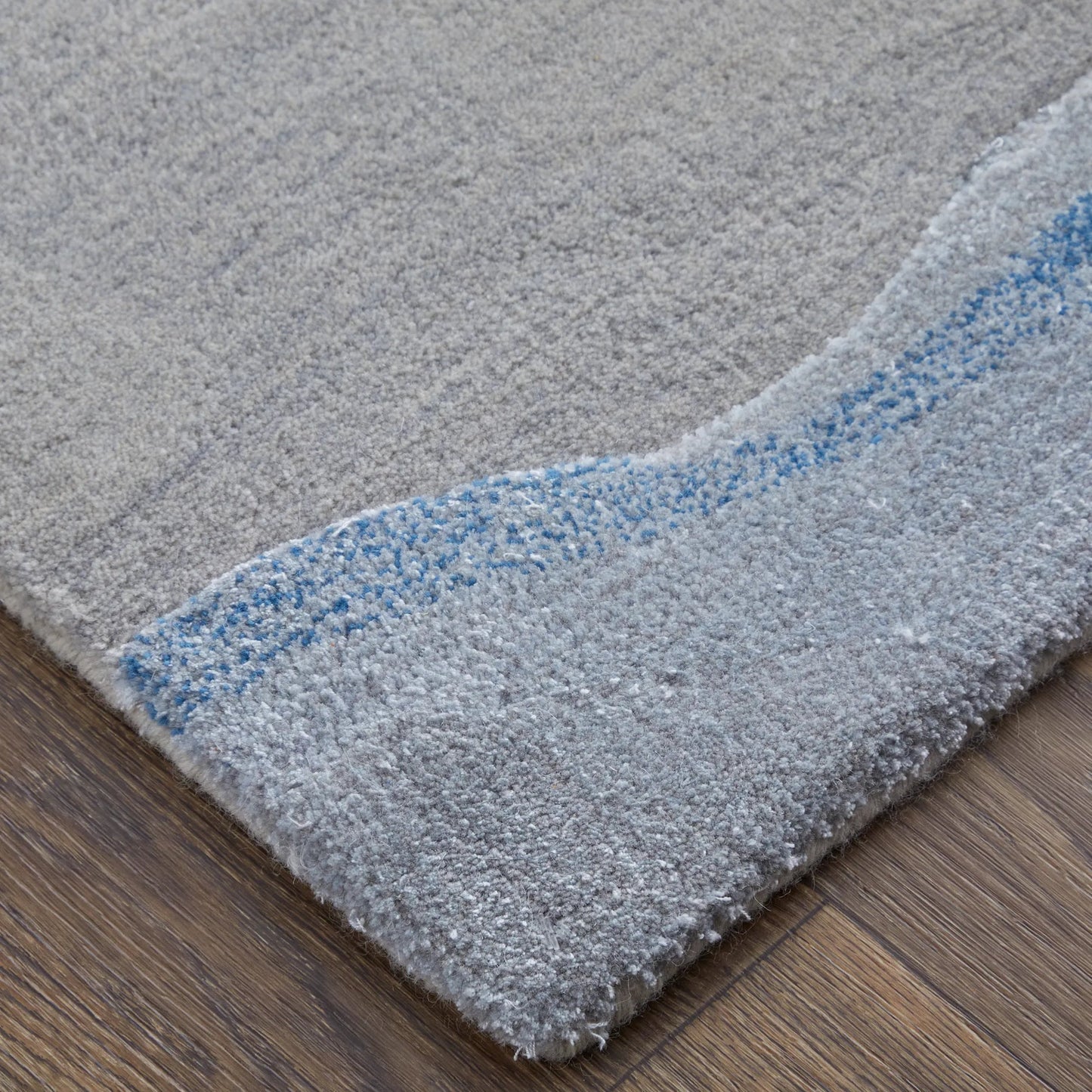 007 SI-2238428,SI-2238429,SI-2238430,SI-2238431,SI-2238432,SI-2238433 | Closeup | Kawai Rug - KAW8984F by Feizy in blue, gray. Made from wool, viscose in a unique style.