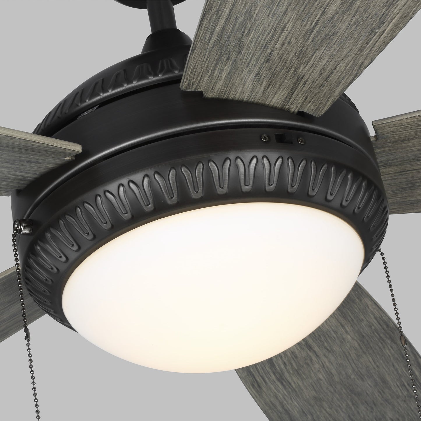 003 S-283592 | Additional Silo | Discus Ornate by Monte Carlo in aged pewter. Made from steel in a modern style.
