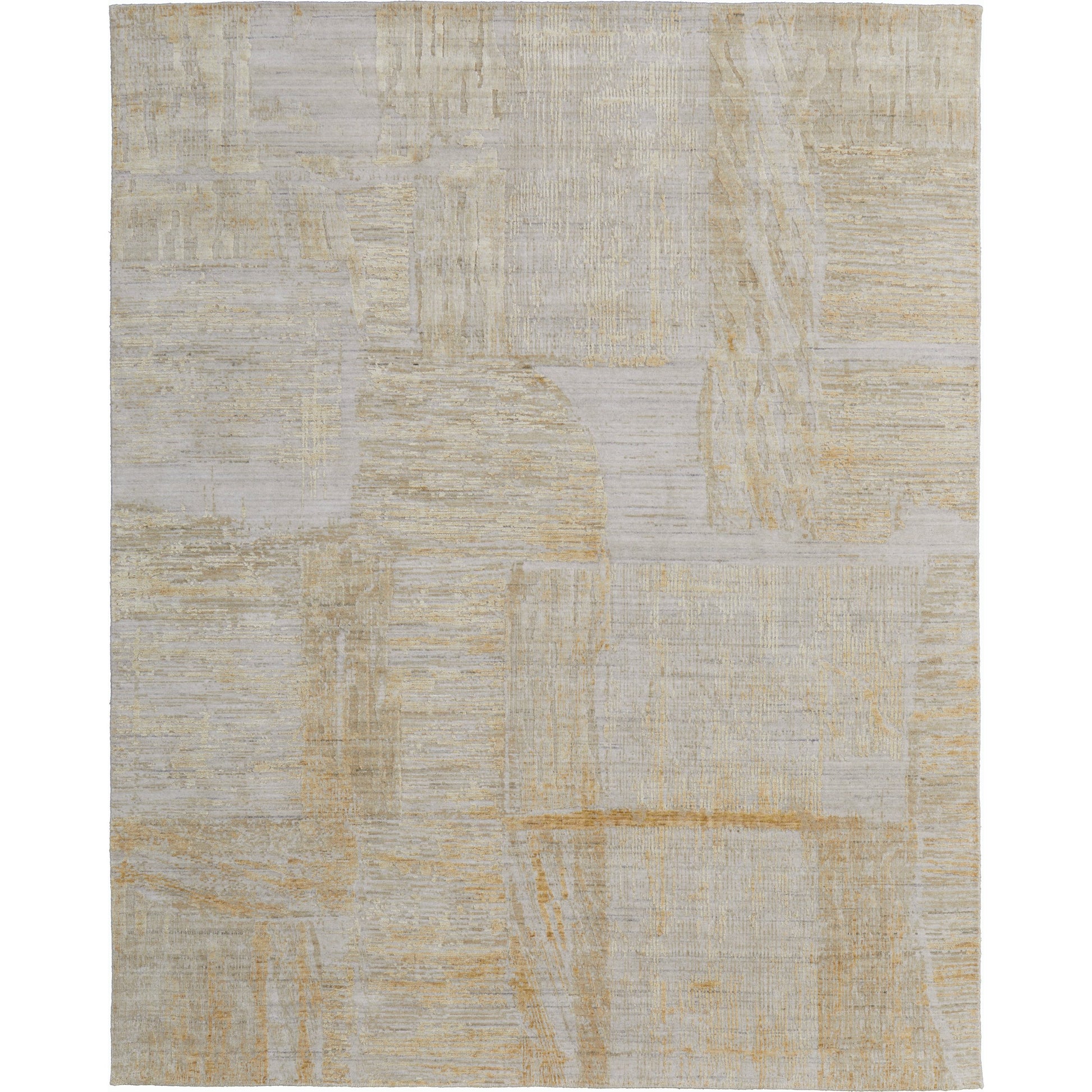 Eastfield Rug - EAS69FTF by Feizy in yellow, ivory, gold. Made from viscose, wool in a unique style.