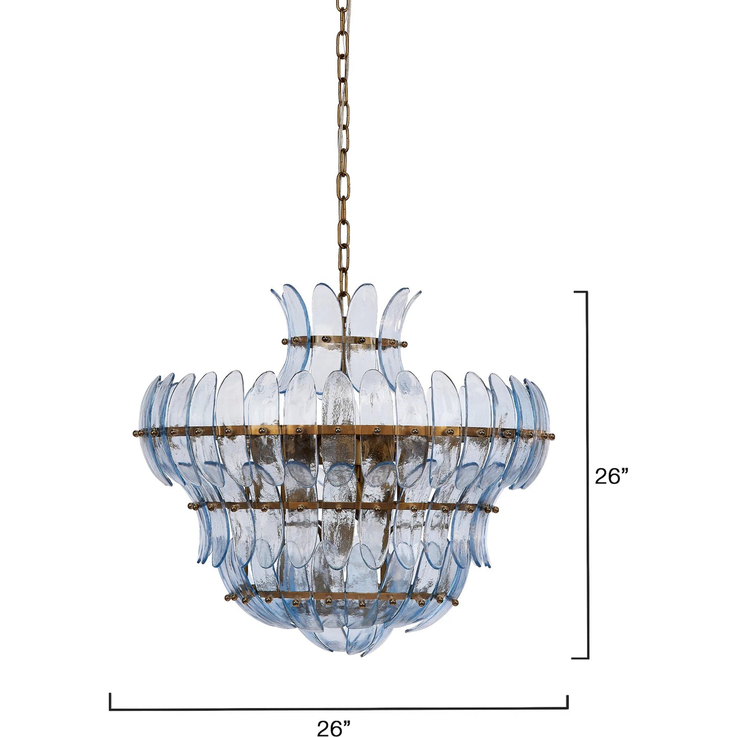 003 SI-2320338 | Additional Silo | Arcade Chandelier by The Livingston Collection. Made from glass, metal: iron in a unique style.