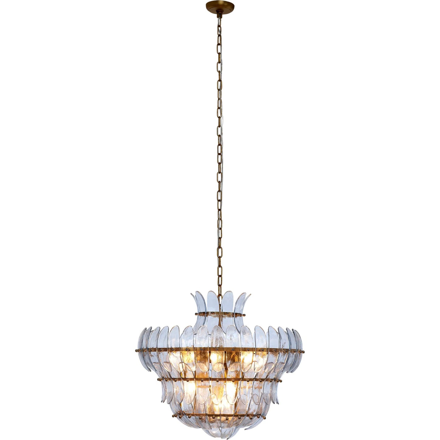 005 SI-2320338 | Additional Silo | Arcade Chandelier by The Livingston Collection. Made from glass, metal: iron in a unique style.