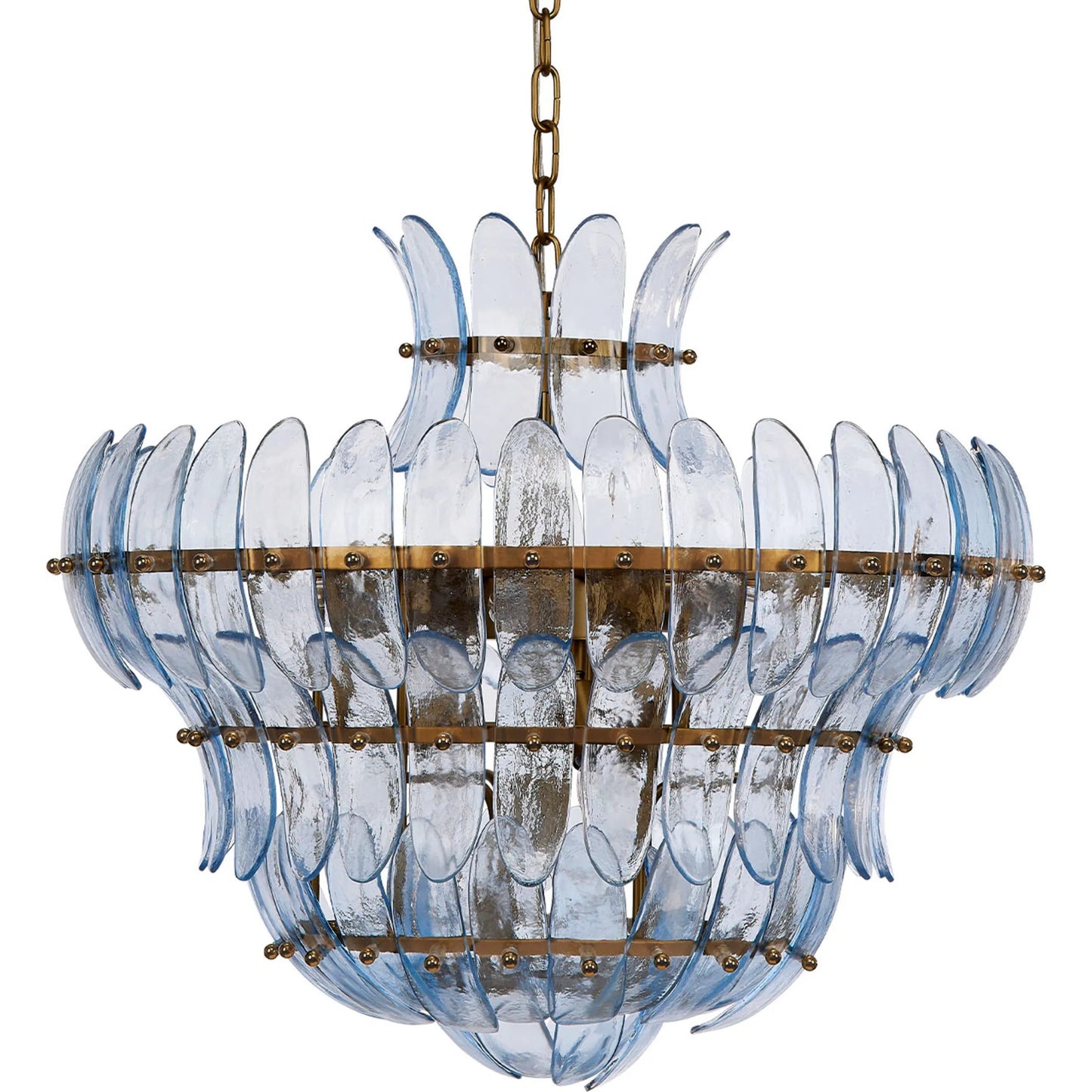 001 SI-2320338 | Primary Silo | Arcade Chandelier by The Livingston Collection. Made from glass, metal: iron in a unique style.