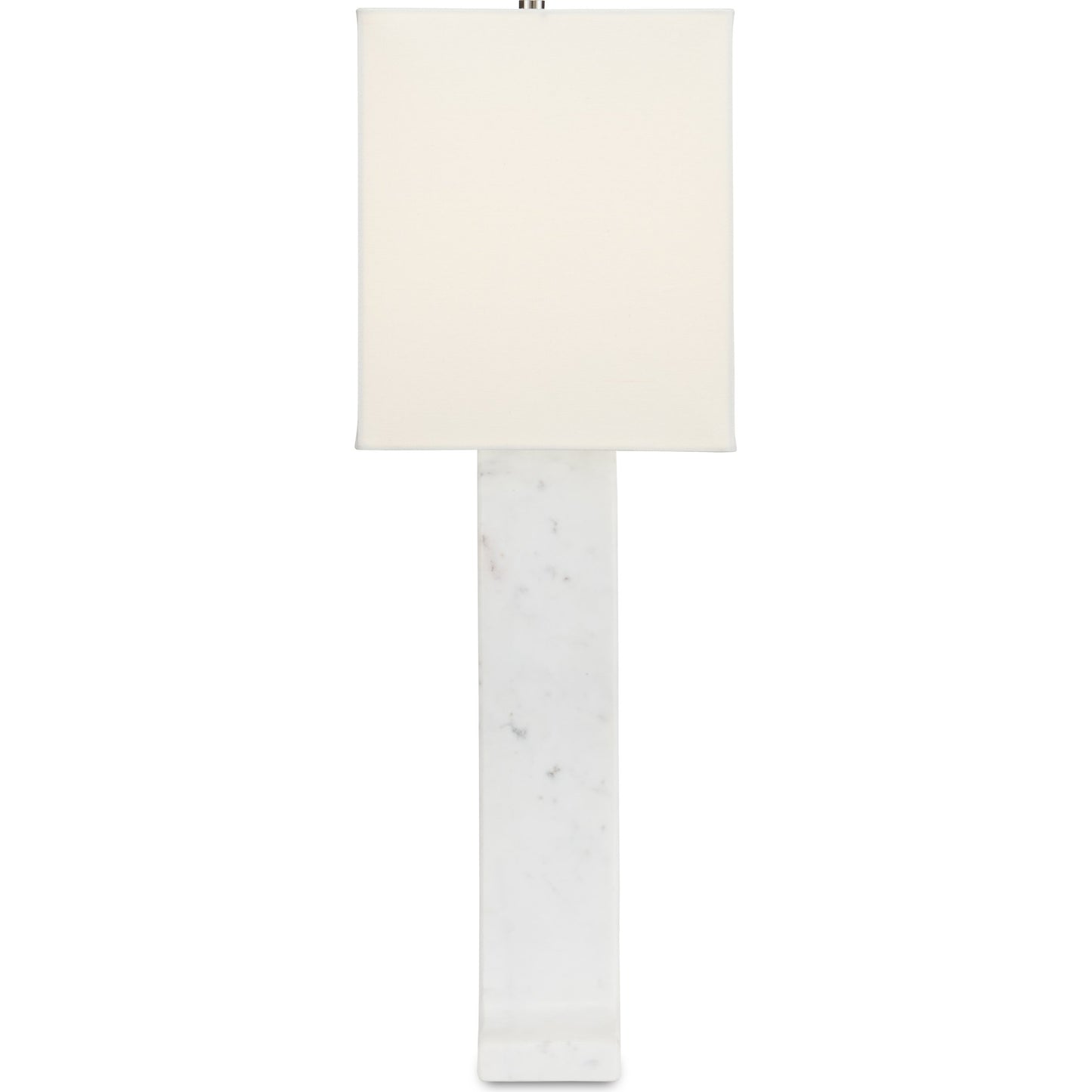 004 SI-1894389 | Additional Silo | Leo Table Lamp by Currey and Company in white marble. Made from marble in a modern style.
