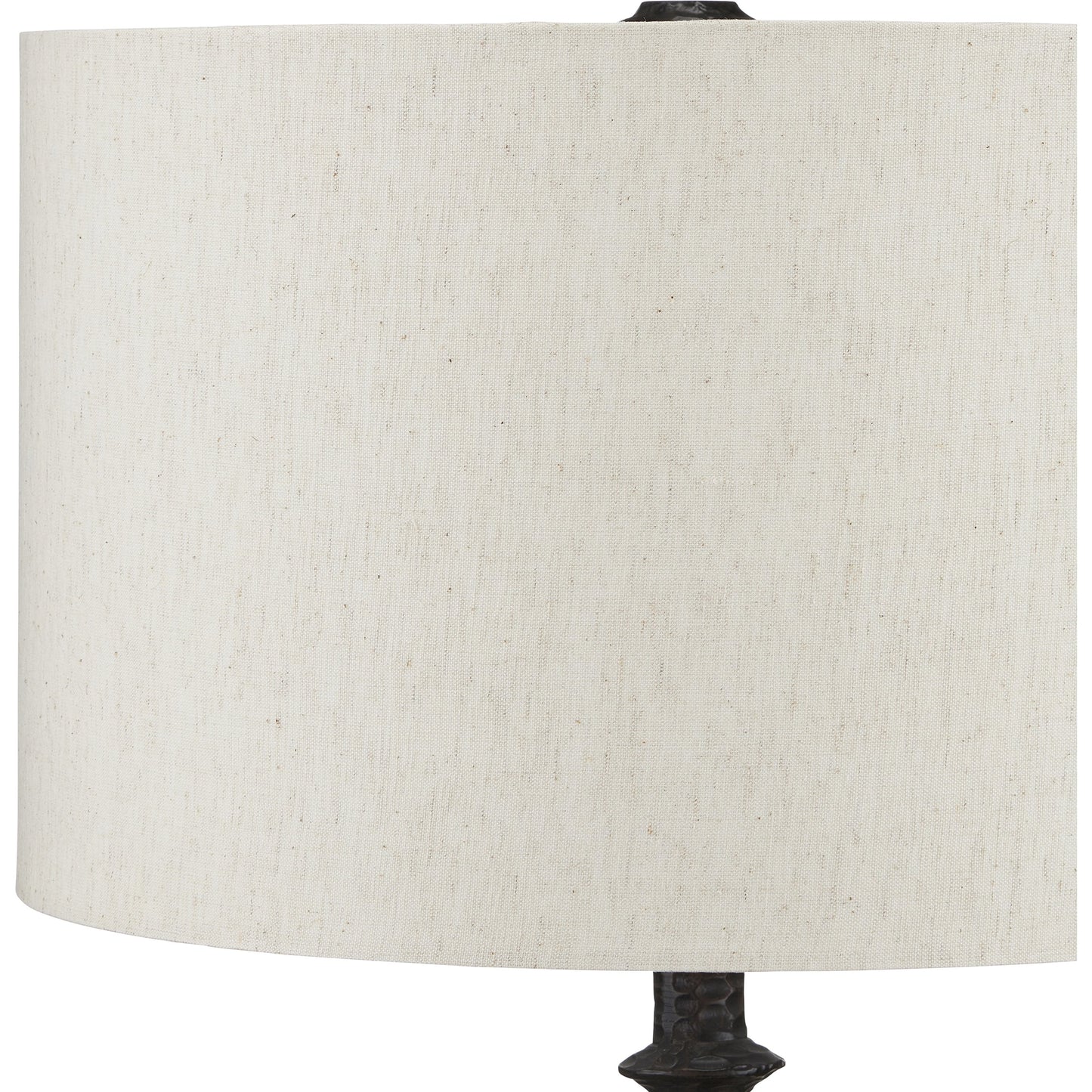 004 SI-2007747 | Closeup | Gallo Table Lamp by Currey and Company in bronze. Made from cast aluminum in a modern style.