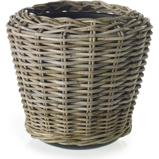 Rattan Basket by Accent Decor in natural. Made from wood in a cottage & farmhouse style.
