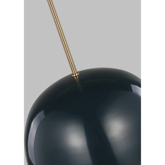 Ivan One Light Pendant by Visual Comfort & Co.. Made from steel in a modern style.
