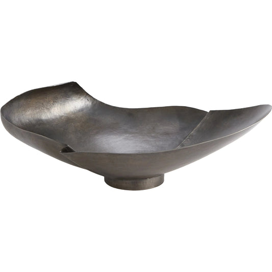 Creased Rolled Bowl by Global Views. Made from unique in a modern style.