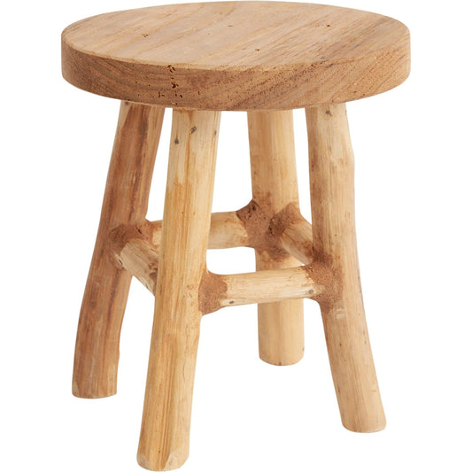 Cobble Stand by Accent Decor in natural. Made from wood in a modern style.