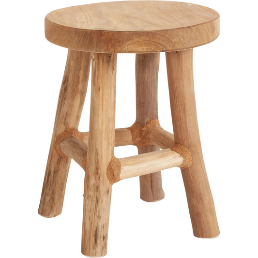 Cobble Stand by Accent Decor in natural. Made from wood in a modern style.