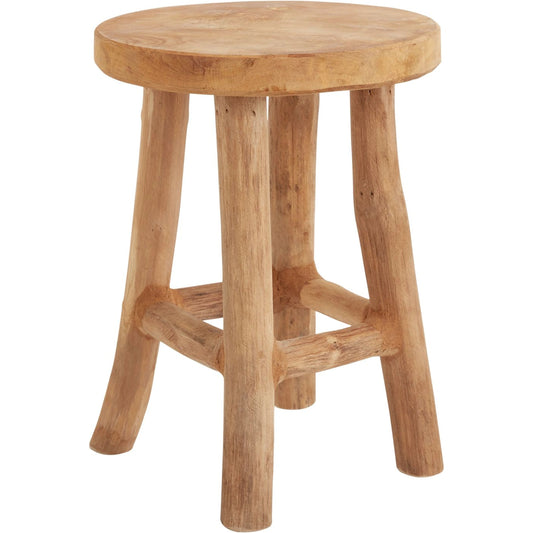 Cobble Stand by Accent Decor in natural. Made from wood in a modern style.