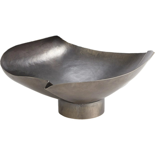 Creased Rolled Bowl by Global Views. Made from unique in a modern style.