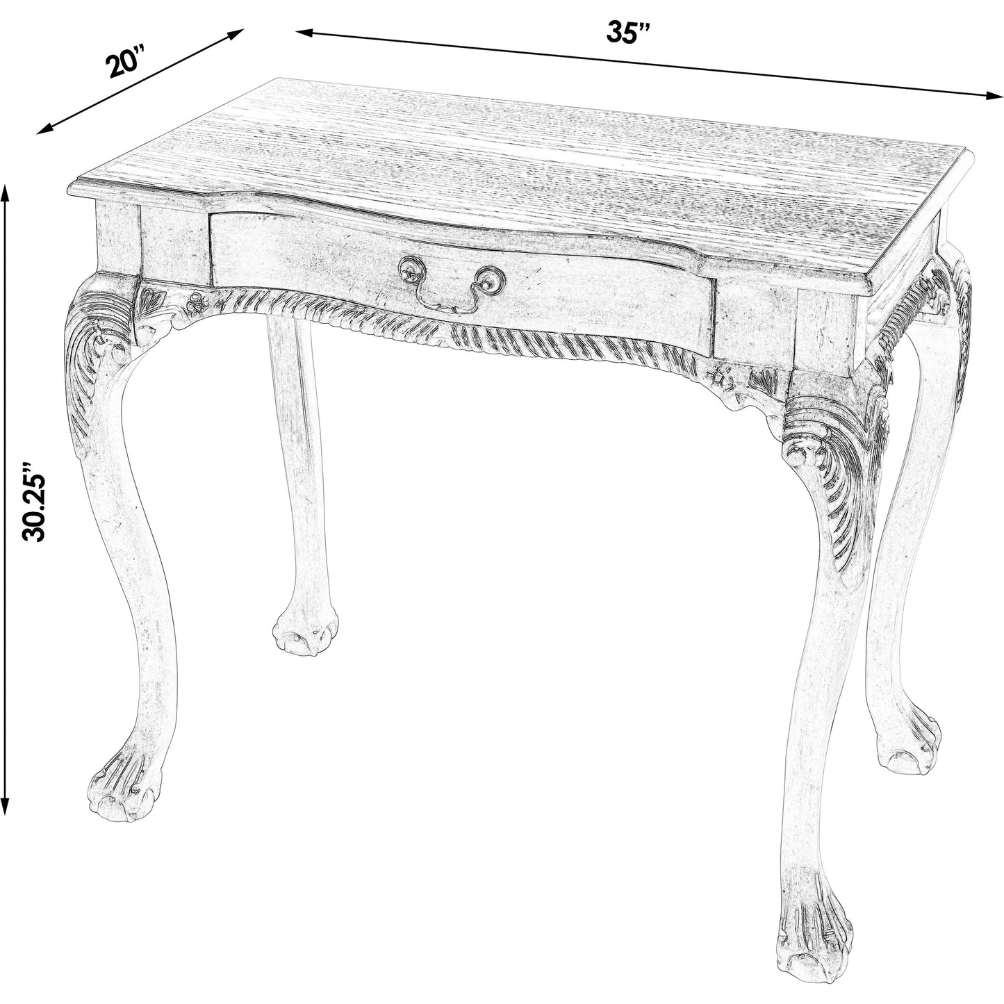 030 SI-2077857 | Additional Silo | Dupree Writing Desk by Butler Specialty Company. Made from unique in a traditional style.
