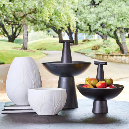 Champion Bowl by Global Views in graphite. Made from unique in a modern style.